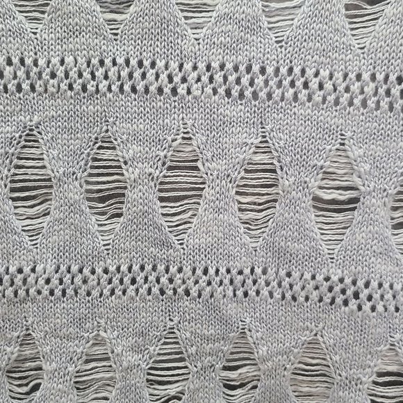 Matilda Jane Light Blue Knit Sweater Cardigan Size L - Picture 5 of 8